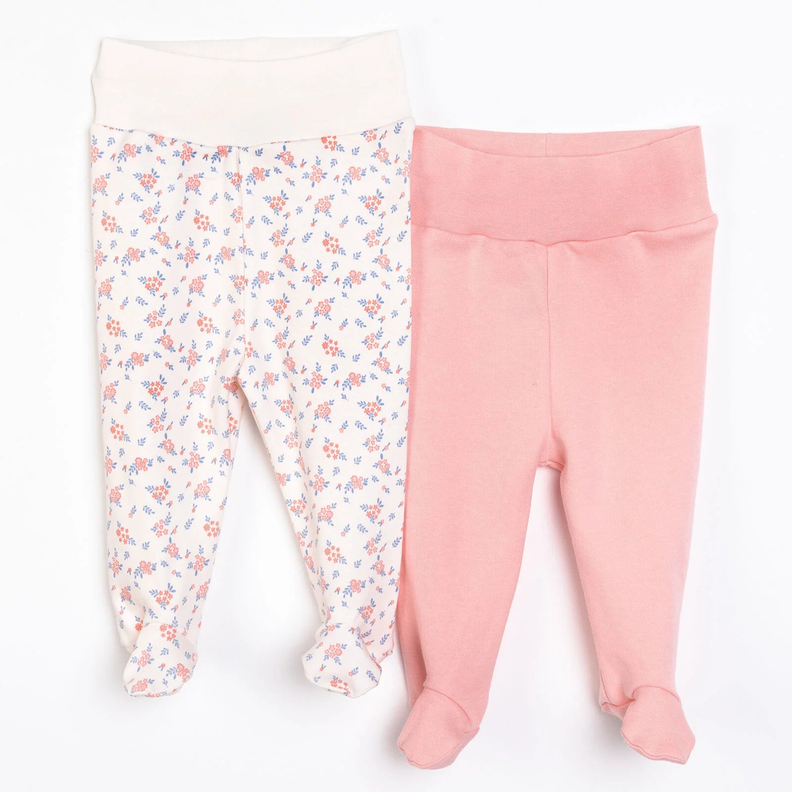 HelloBaby Newborn Footed Bottom 2 pcs - Pink - ebebek - Black Friday