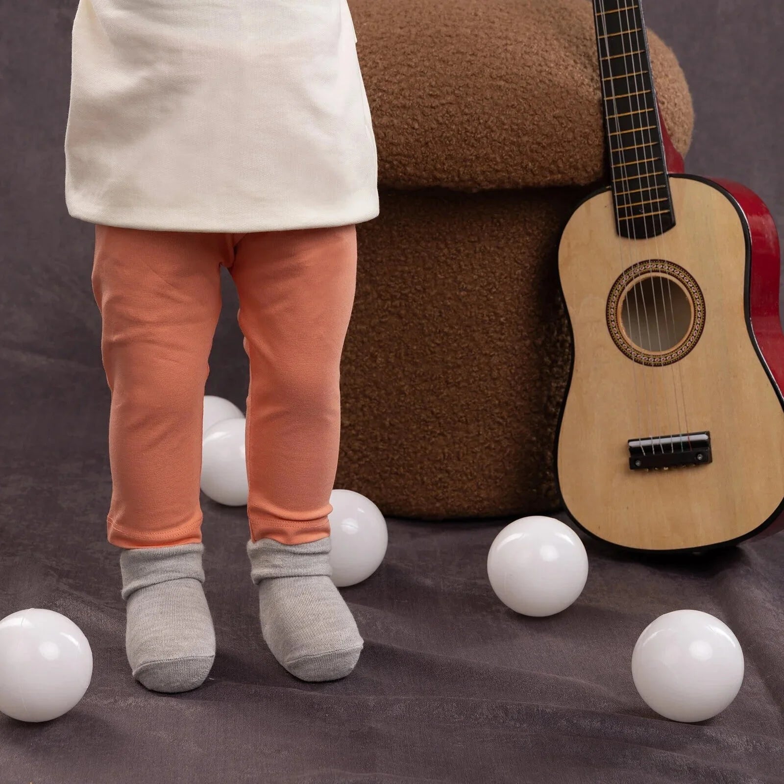 HelloBaby Basıc Leggings - Salmon - ebebek - Black Friday