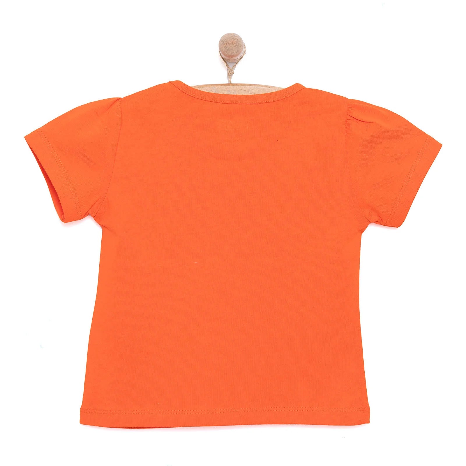 HelloBaby Basic Girl Daisy Patterned T-shirt - Coral - ebebek - Black Friday