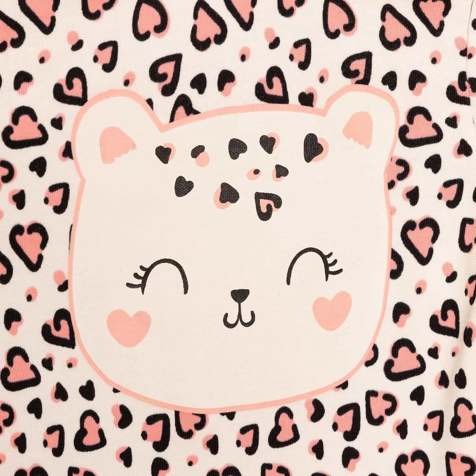 HelloBaby Baby Girl Long Sleeve Pyjamas Set - Ecru - ebebek - Black Friday