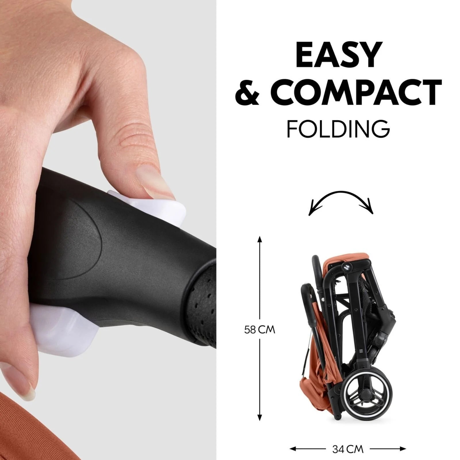 Hauck Travel N Care Plus Stroller - Cork - Hauck - ebebek