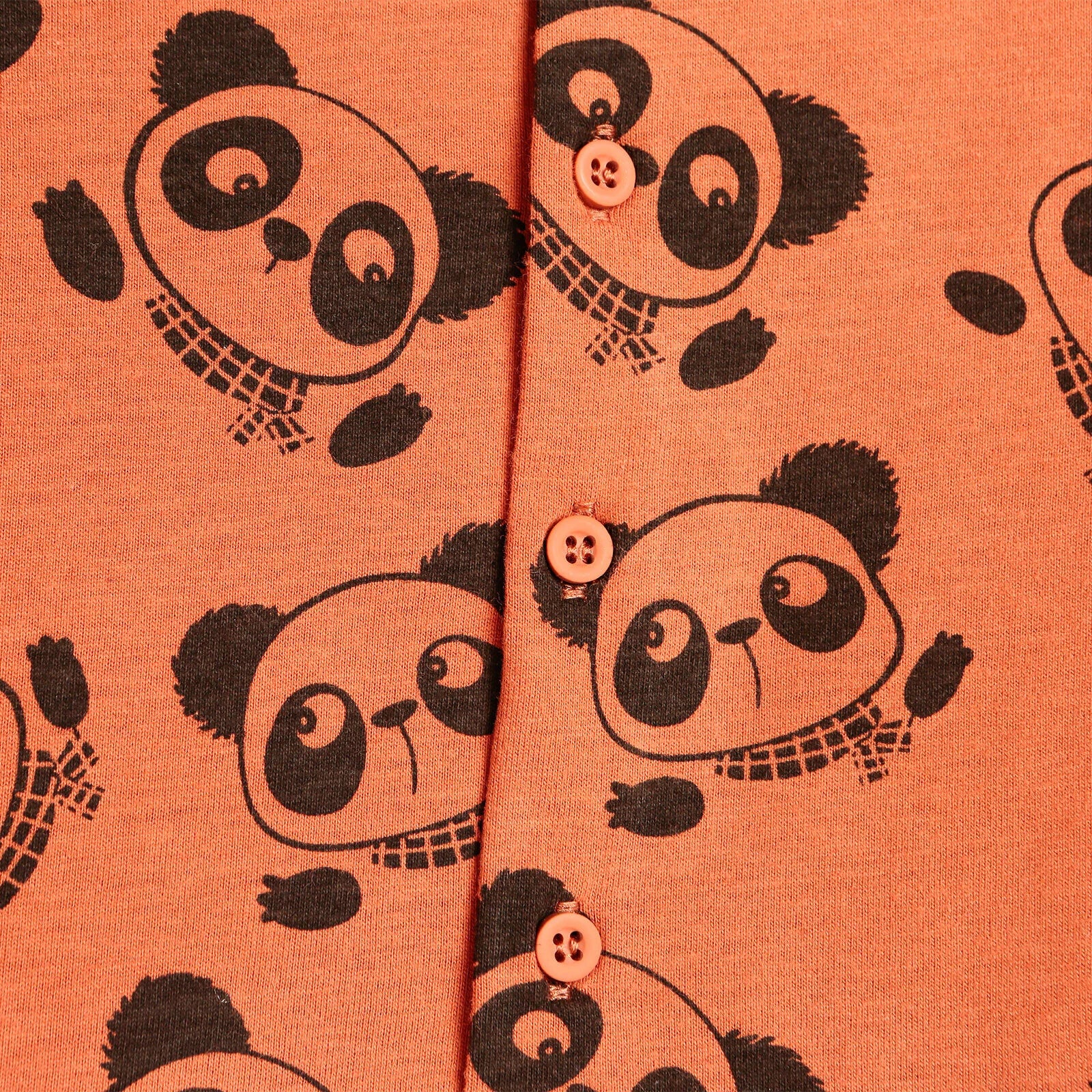 HelloBaby Basic Baby Boy Pyjamas Set - Orange - ebebek - Black Friday