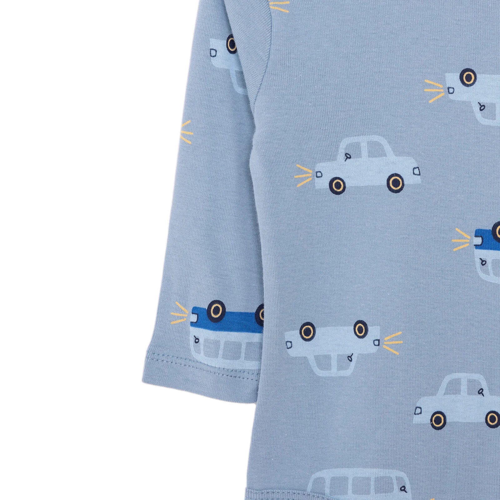 HelloBaby Boy Long Sleeve Bodysuit - Blue - ebebek - Black Friday