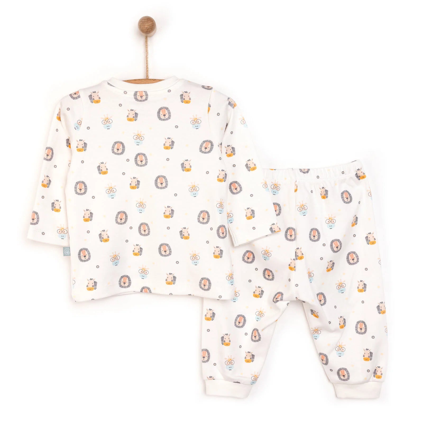 Pambuliq Baby Boy Long Sleeve Pyjamas Set - Dark Yellow - ebebek - Black Friday
