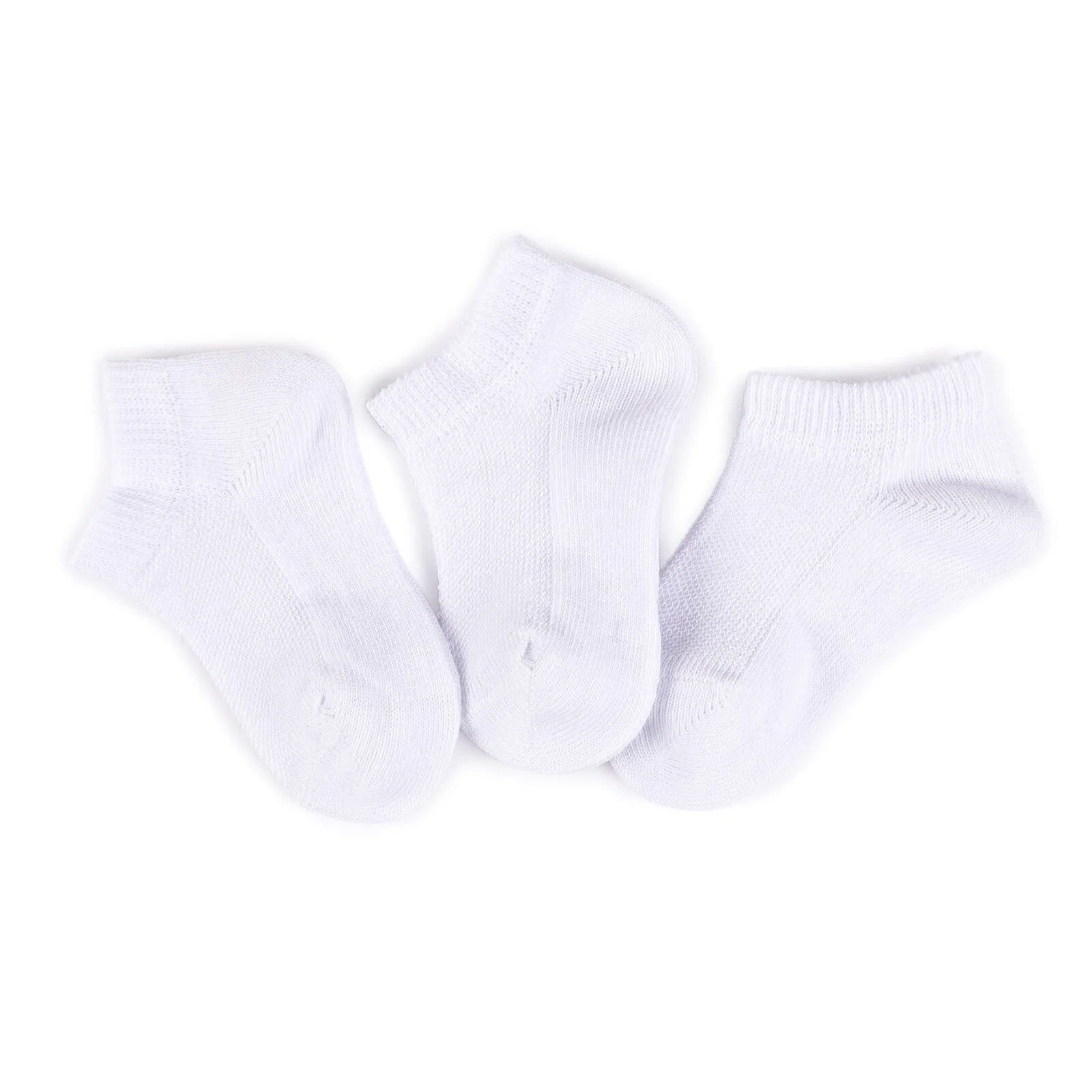 HelloBaby Unisex Socks 3 pcs - White - ebebek - Black Friday