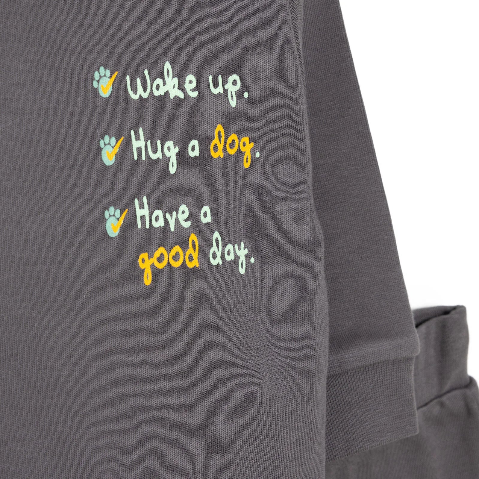 HelloBaby Basic Boy Text Printed Jogging - Anthracite - ebebek - Black Friday