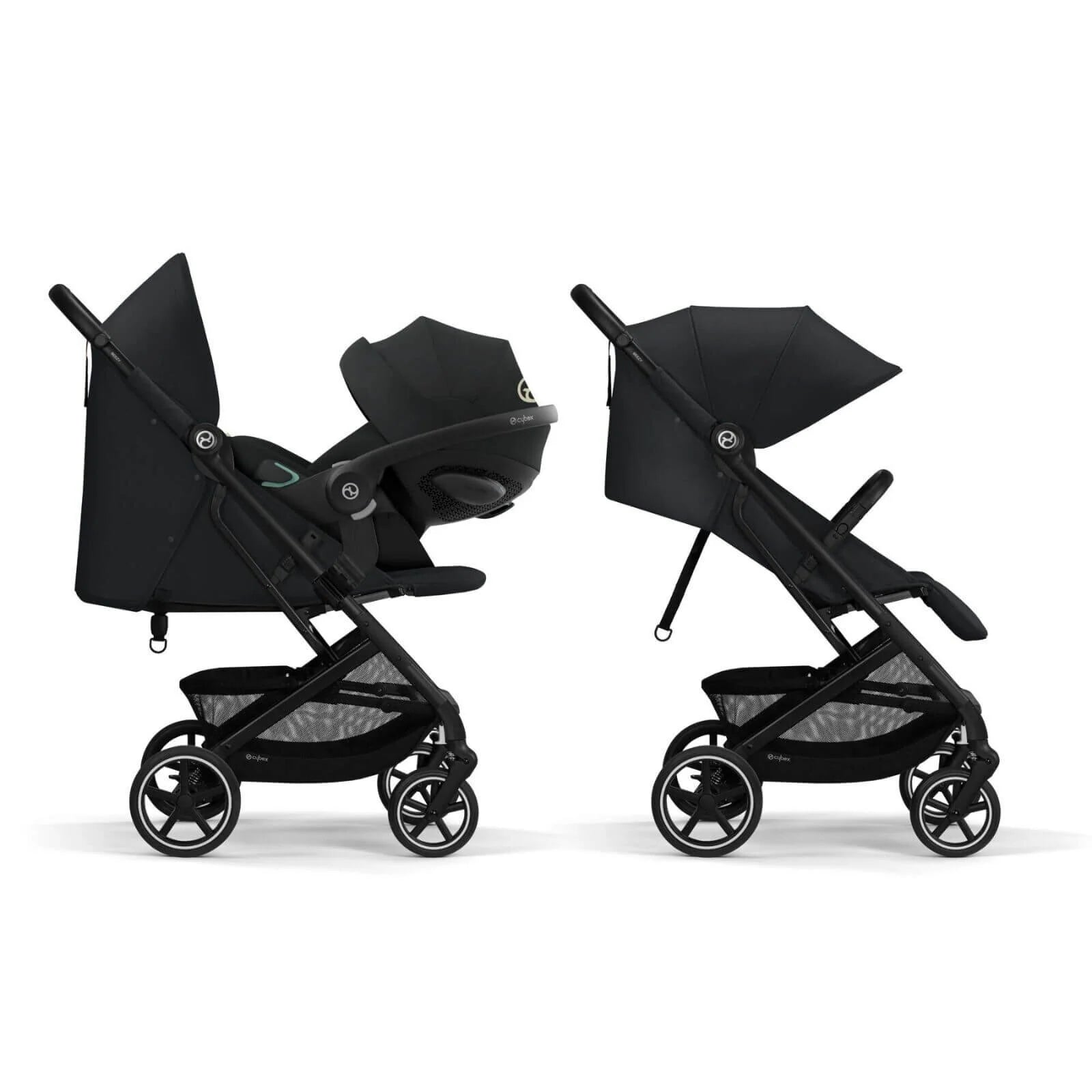 Cybex Beezy Compact Travel Pushchair - Magic Black - ebebek - Black Friday