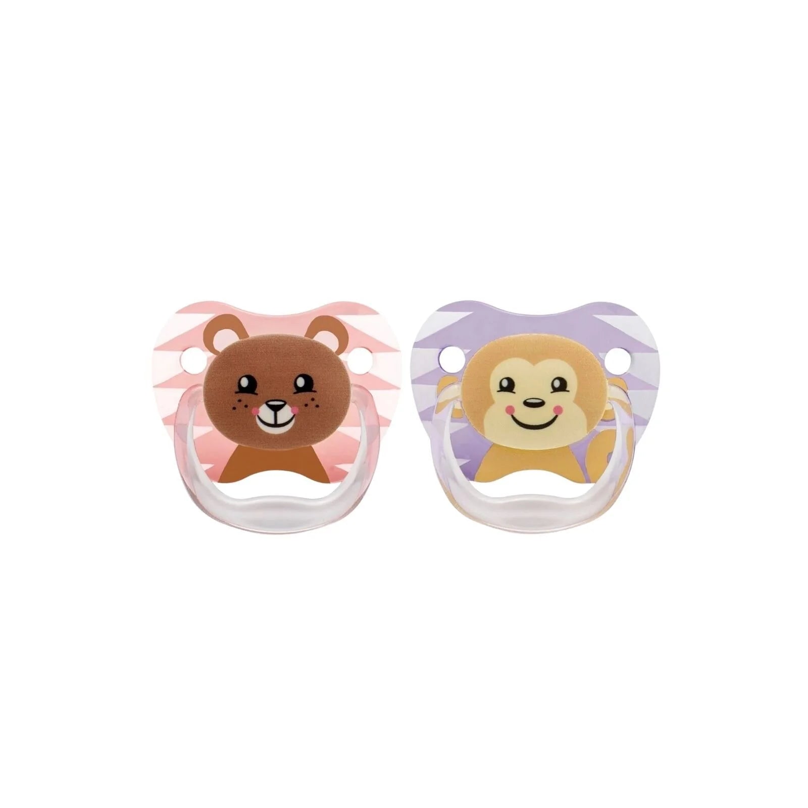 Dr. Brown's Prevent Soothers Animal Faces 6 - 18 months Assorted - Pink - ebebek - Black Friday