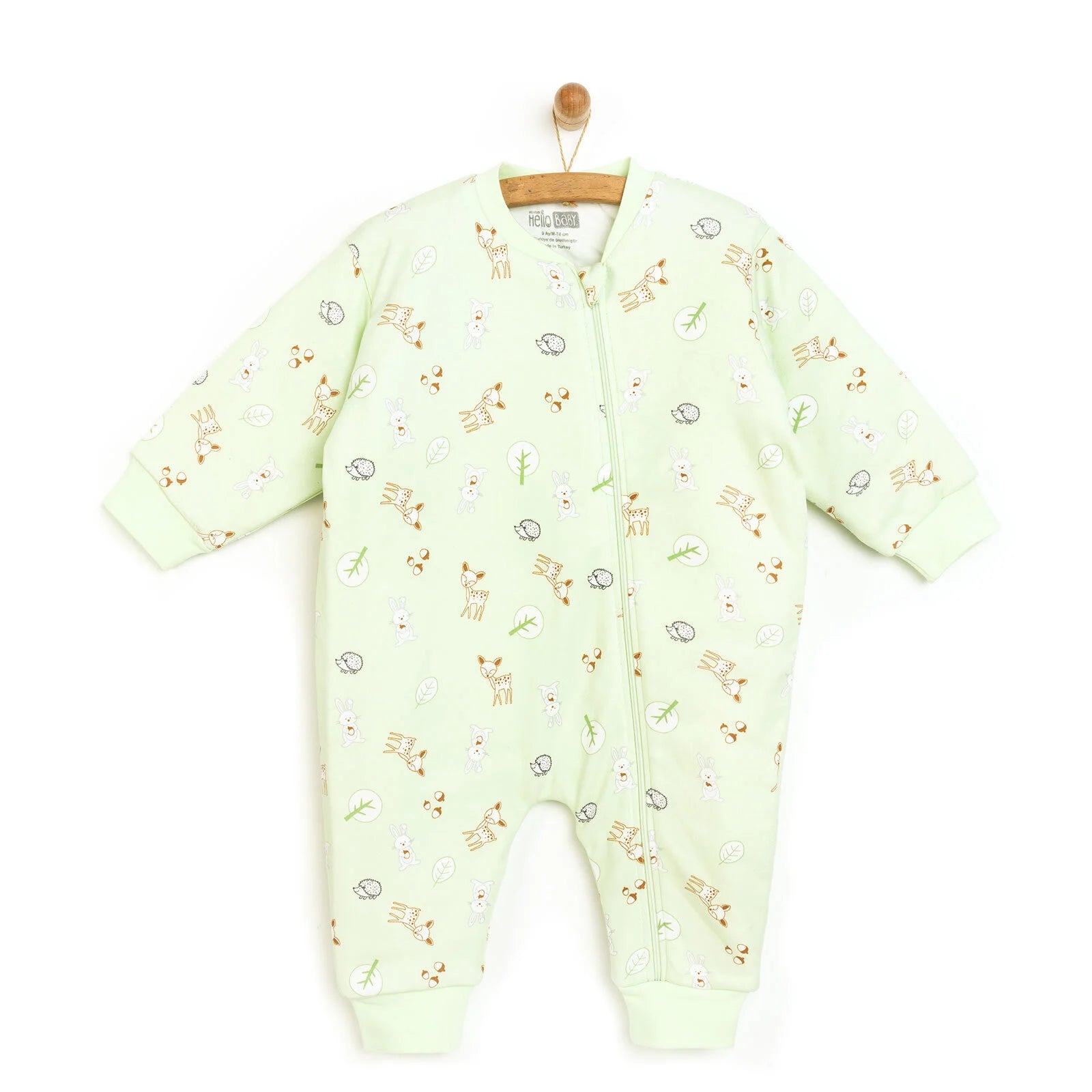 HelloBaby Sleepsuit - Light Green - ebebek - Black Friday