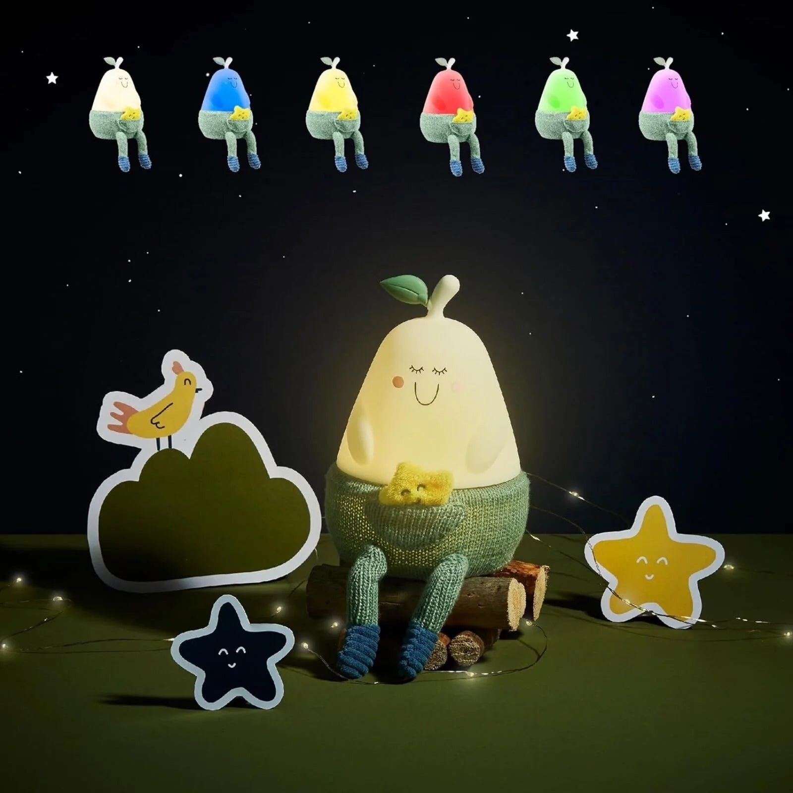 Badabulle Bertille Silicon Glow Rechargable Night Light - Badabulle - ebebek