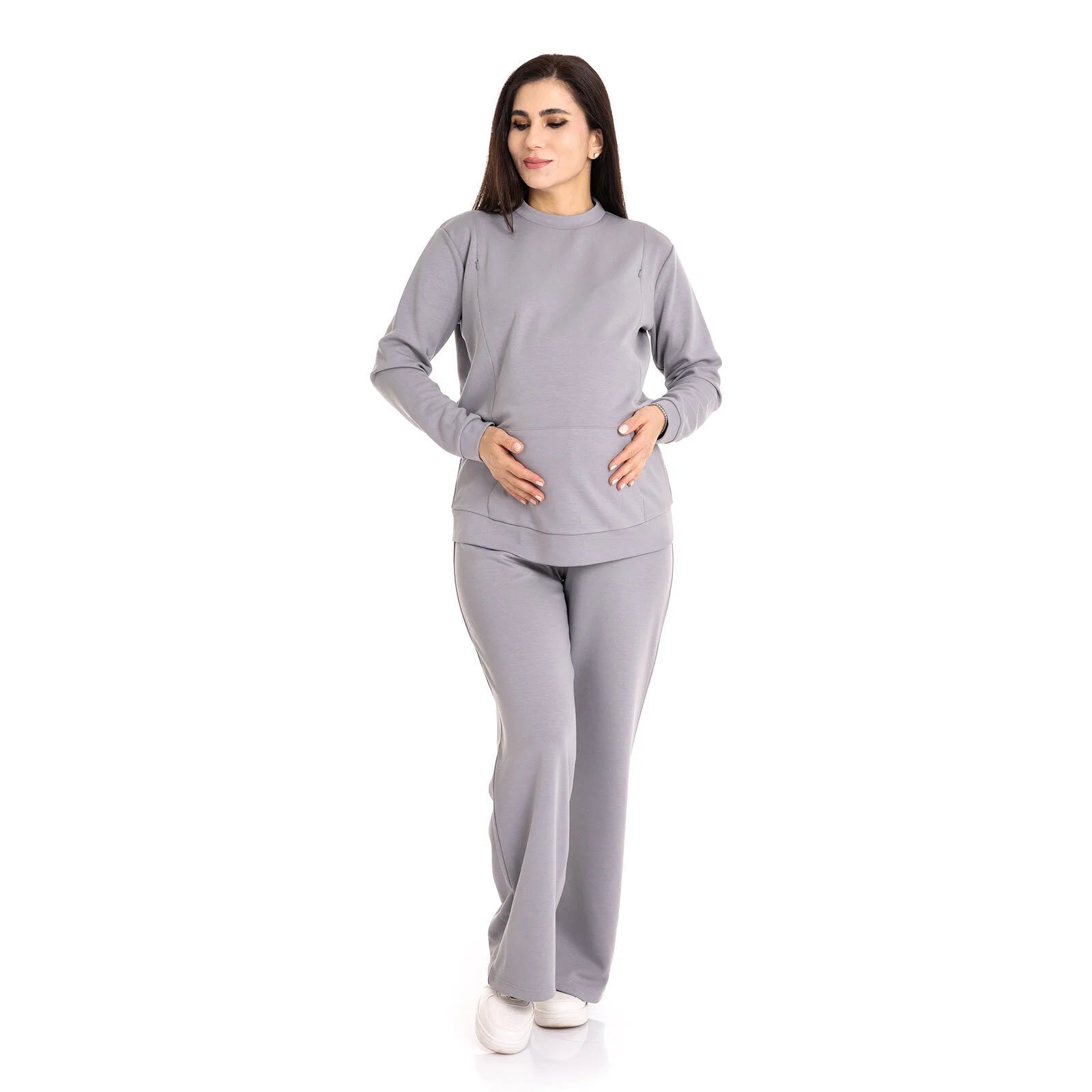 baby mom Mom Maternity Joggers - Grey - ebebek - Black Friday