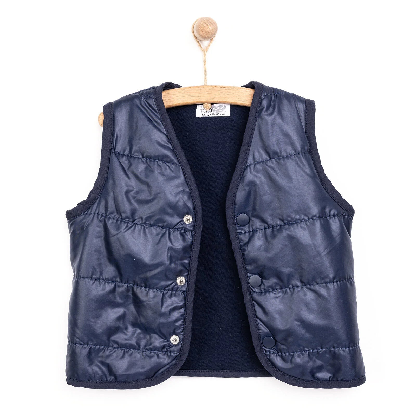 HelloBaby Basic Yelek - Navy Blue - ebebek - Black Friday