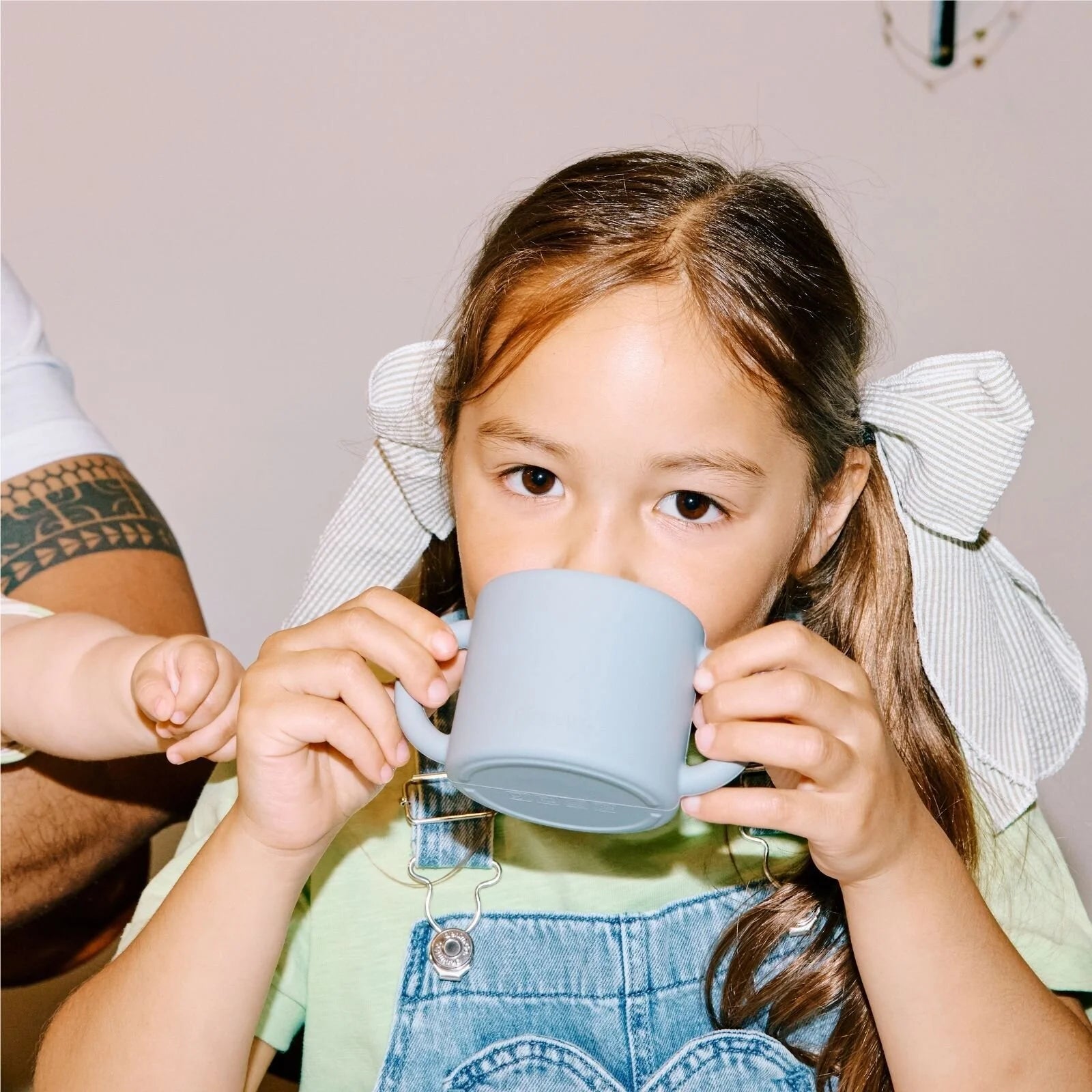 Pippeta Silicone Cup with Straw - Sea Salt - ebebek - Black Friday