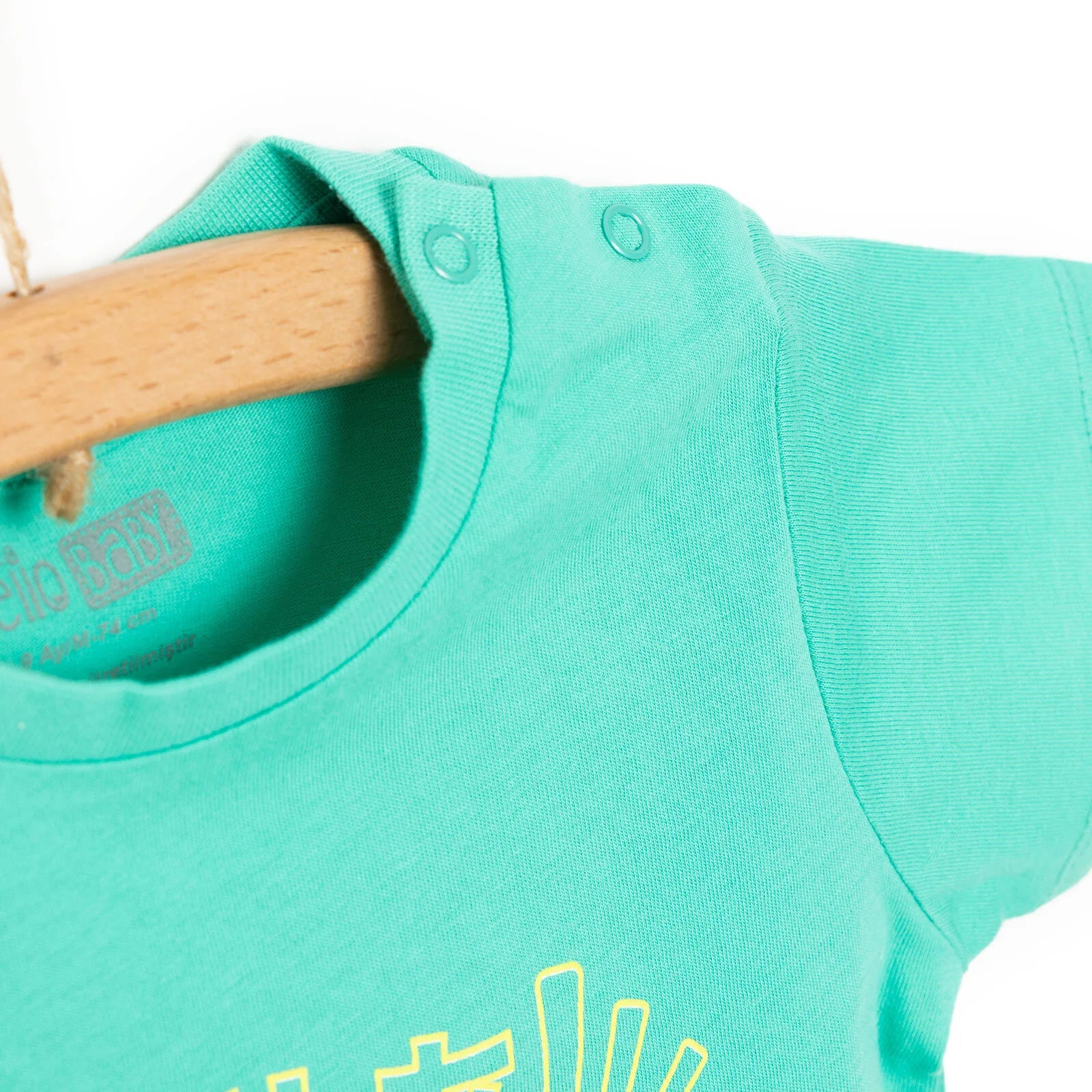 HelloBaby Baby Boy Basic Tshirt - Green - ebebek - Black Friday
