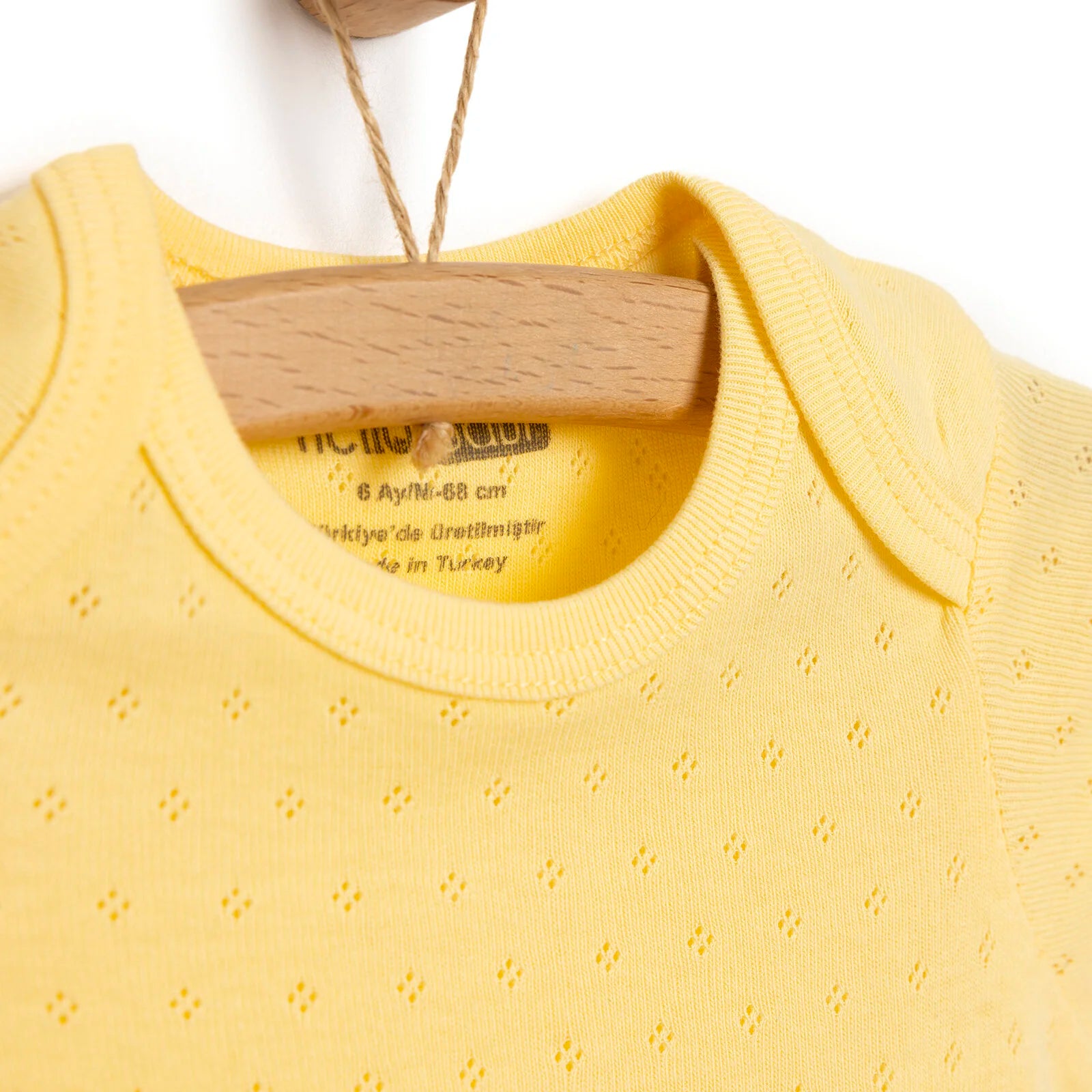 HelloBaby Baby Girl Short Sleeve Body - Yellow - ebebek - Black Friday