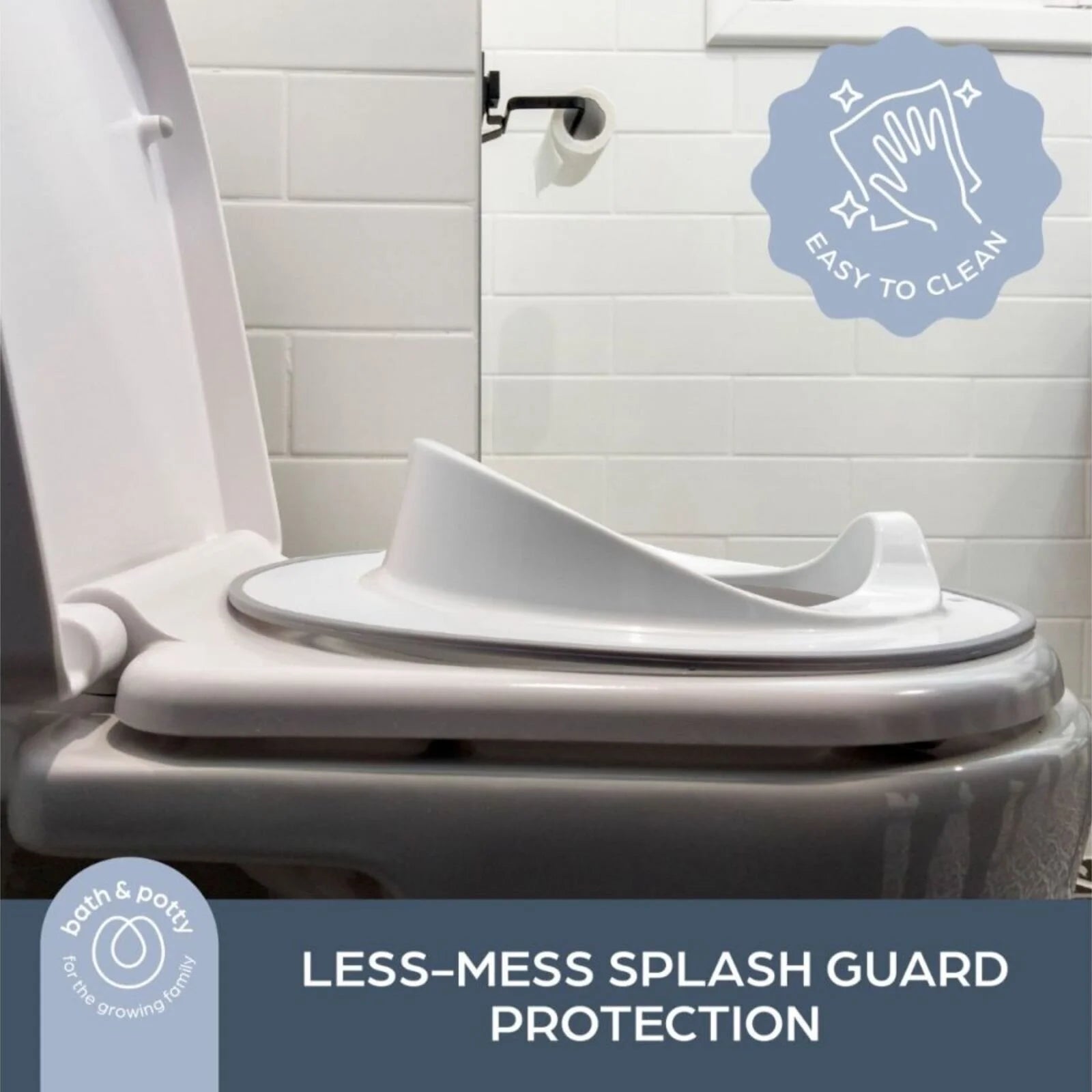 Dreambaby Toilet Topper with Grey Trim - White - ebebek - Black Friday