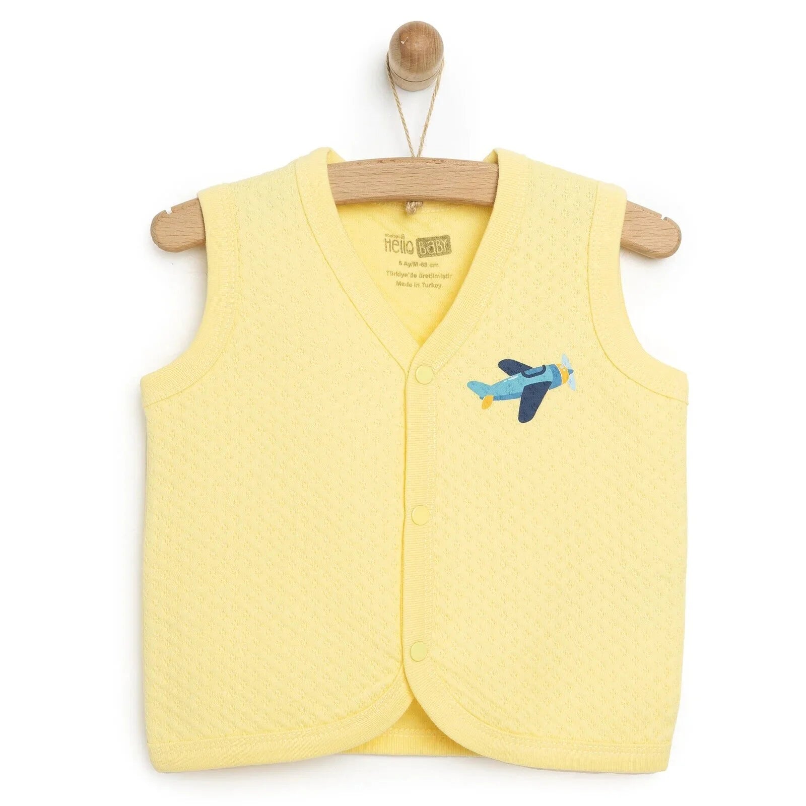 HelloBaby Quilted Vest - Yellow - ebebek - Black Friday