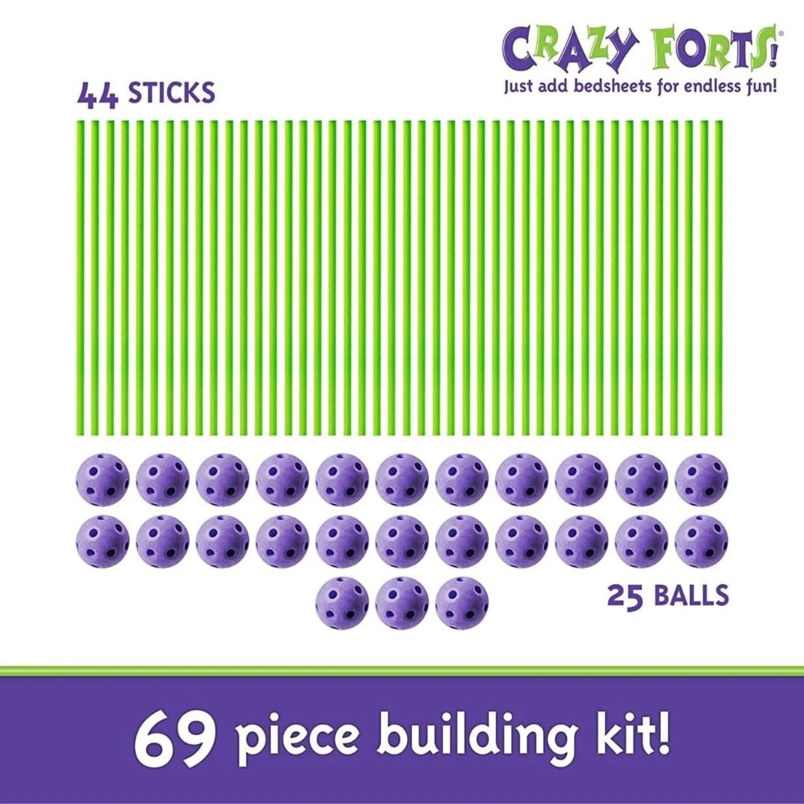 Crazy Fort Original 69 pcs - ebebek - Black Friday