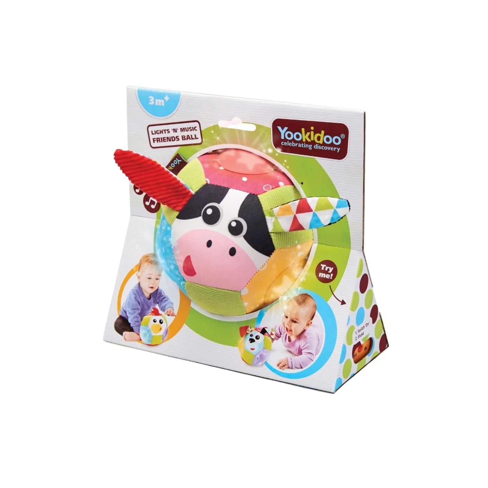 Yookidoo Light 'N' Music Friends Ball - ebebek - Black Friday