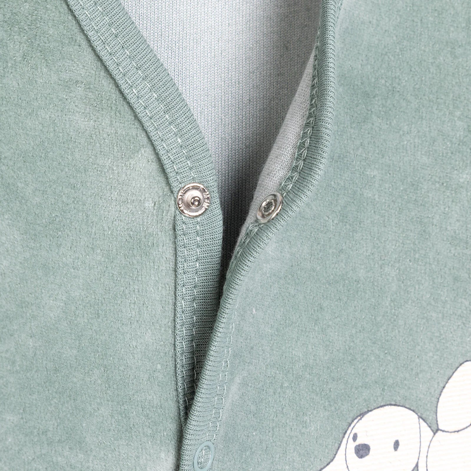 Little Life Newborn Boy Velvet Vest - Green - ebebek - Black Friday