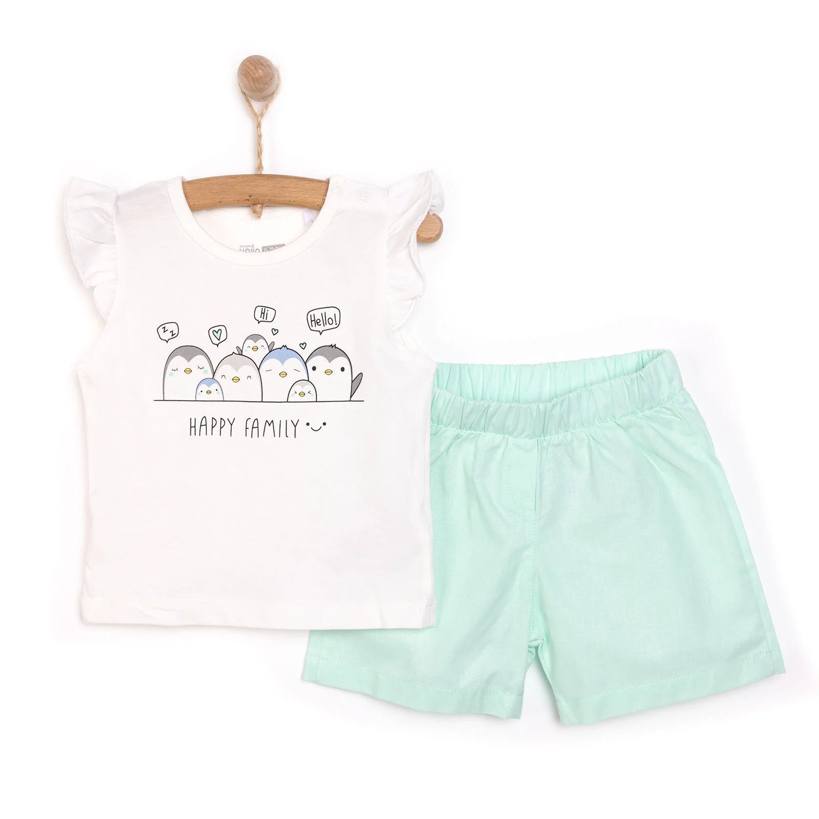 HelloBaby Girl Tshirt - Short - Multicolour - ebebek - Black Friday