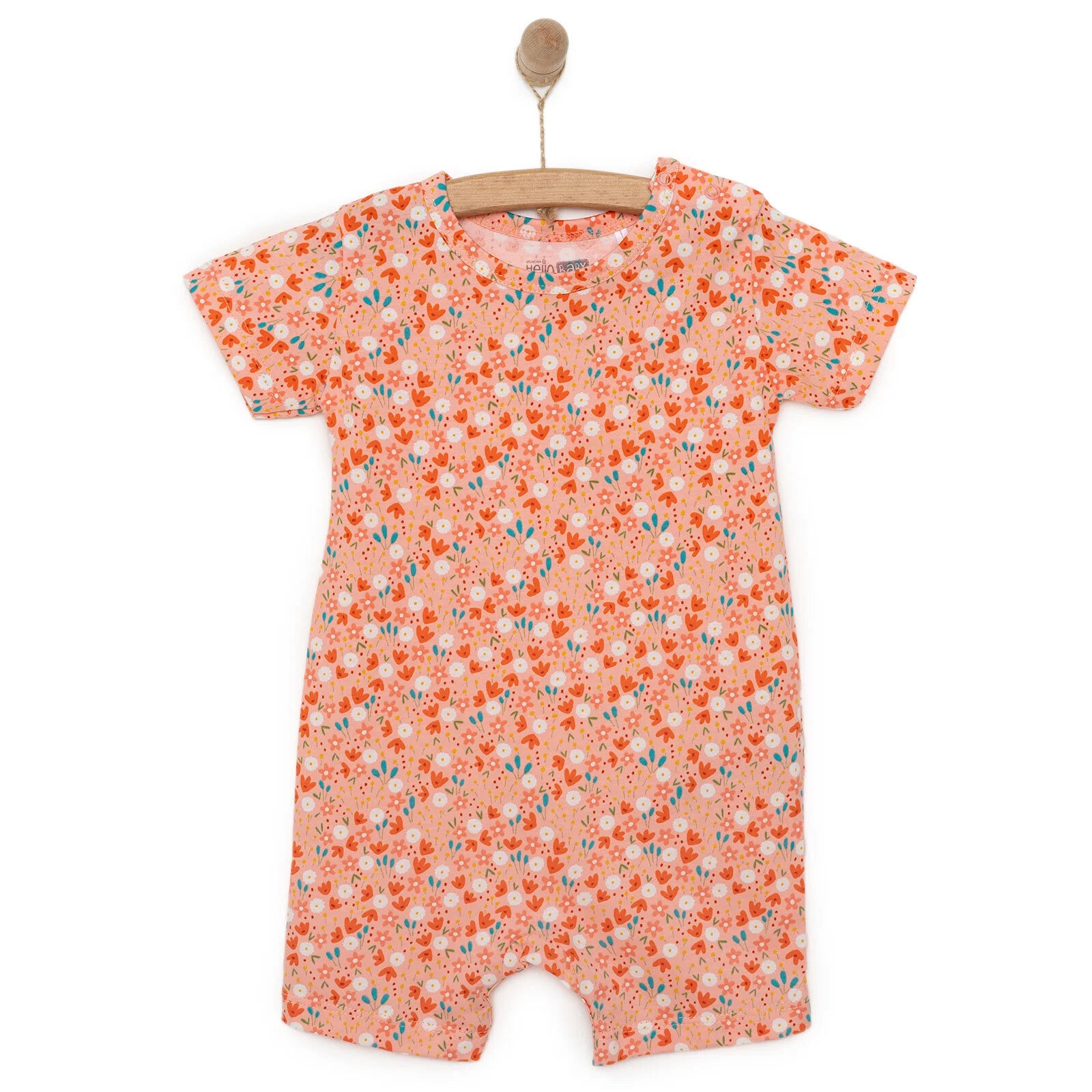 HelloBaby Newborn Girl Short Overalls - Pink - ebebek - Black Friday