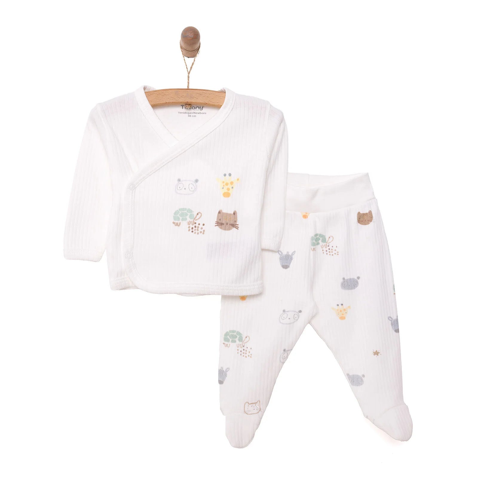 Tiffany Newborn Baby Boy 5 Pcs Hospital Pack - Ecru - ebebek - Black Friday