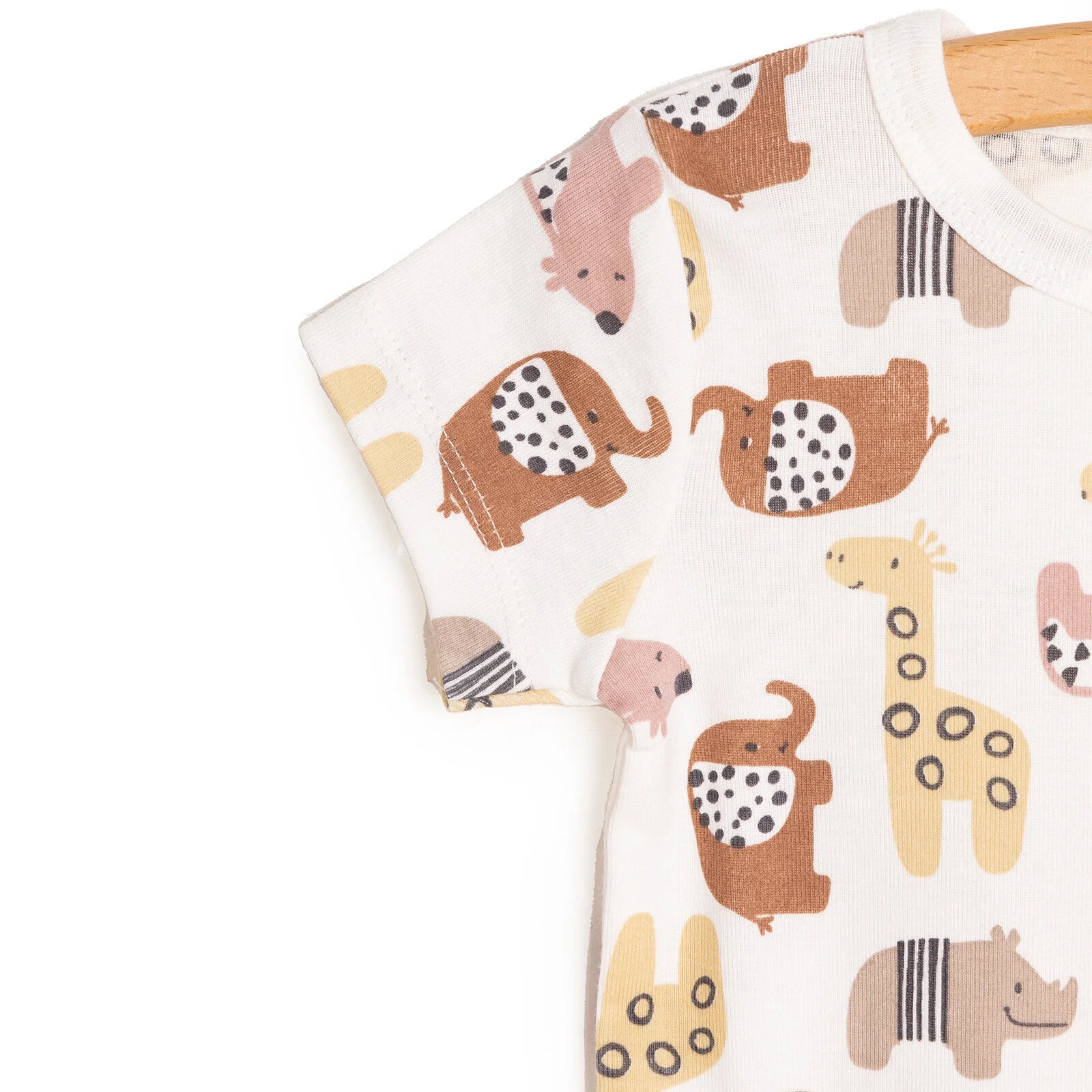 HelloBaby Baby Girl Short Sleeve Body - Ecru - ebebek - Black Friday