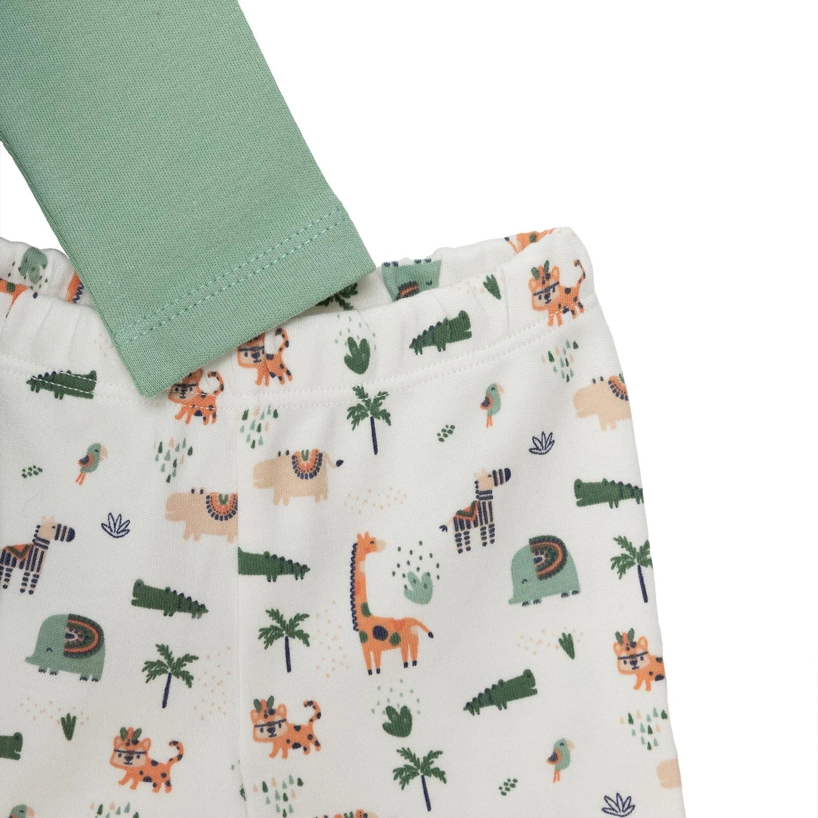 HelloBaby Baby Boy Footed Bottom & Hat & Jumpsuit - Ecru - ebebek - Black Friday