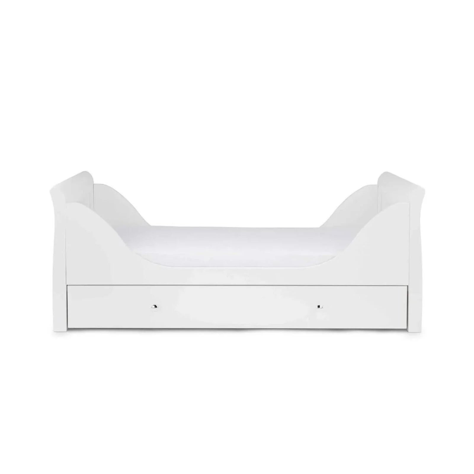 Ickle Bubba Snowdon Classic Cot Bed White - Premium Sprung Mattress - ebebek - Black Friday