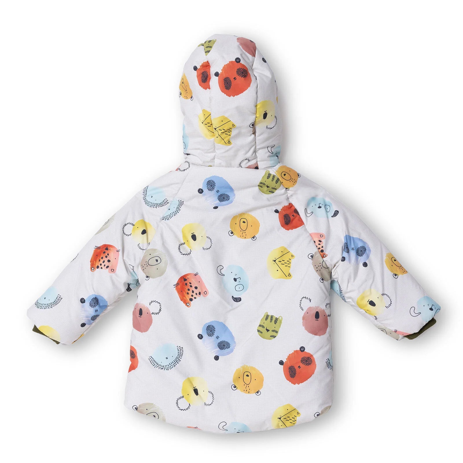 Midimod Coat - Ecru Printed - ebebek - Black Friday