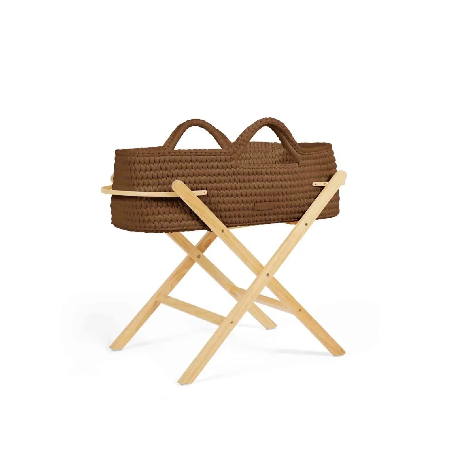 Ickle Bubba Nova Moses Basket & Stand - Mocha & Pine - ebebek - Black Friday