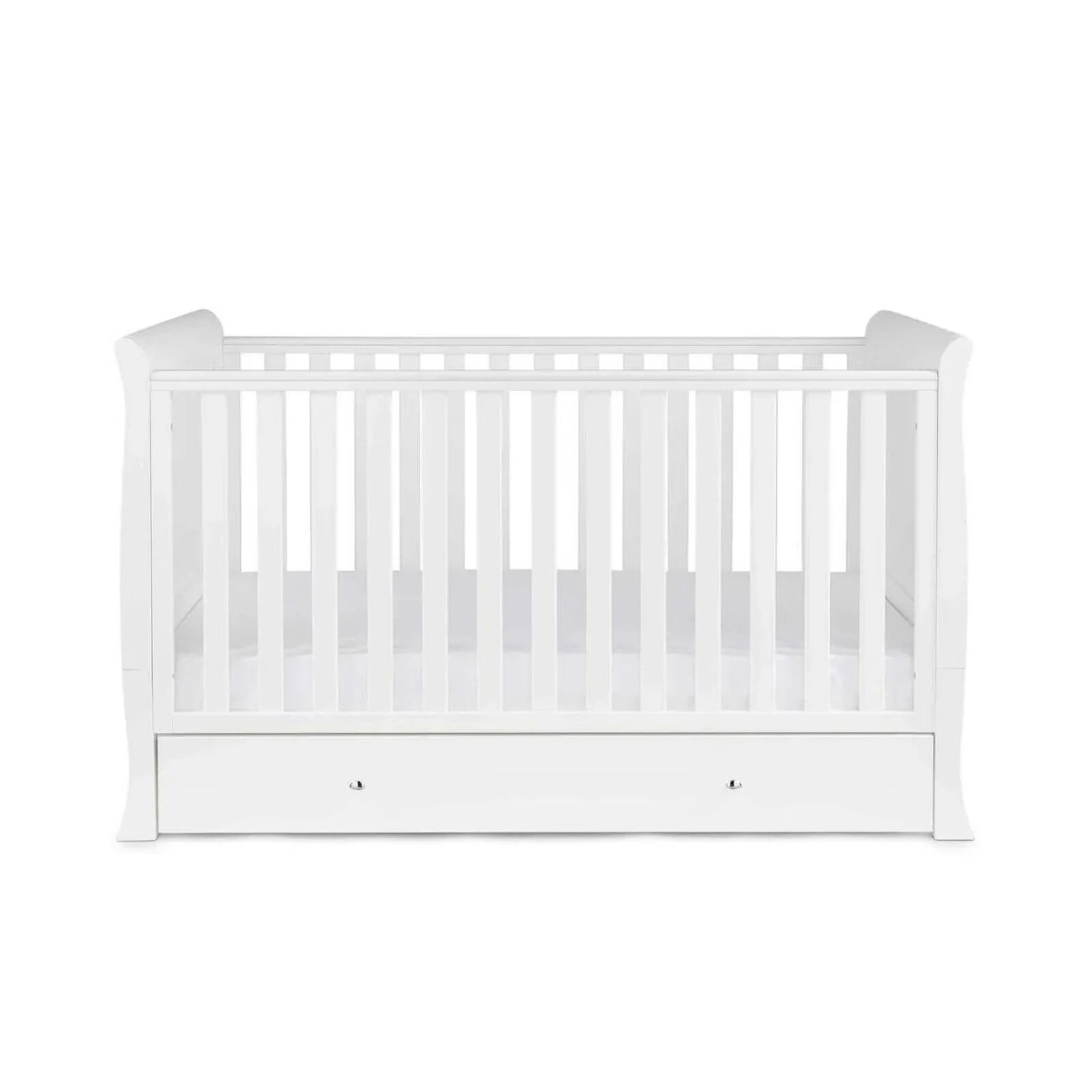Ickle Bubba Snowdon Classic Cot Bed White - Premium Pocket Sprung Mattress - ebebek - Black Friday