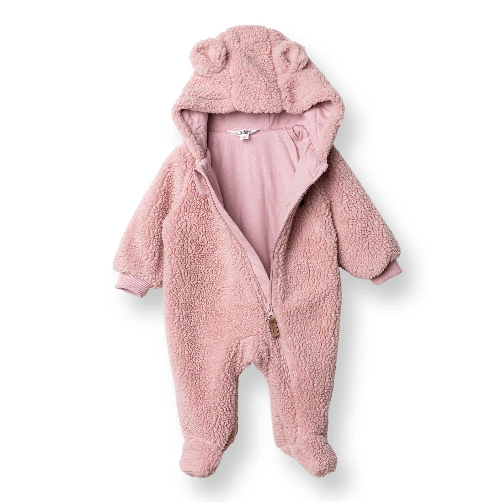 Midimod Newborn Welsoft Footed Jumpsuit - Pink - ebebek - Black Friday