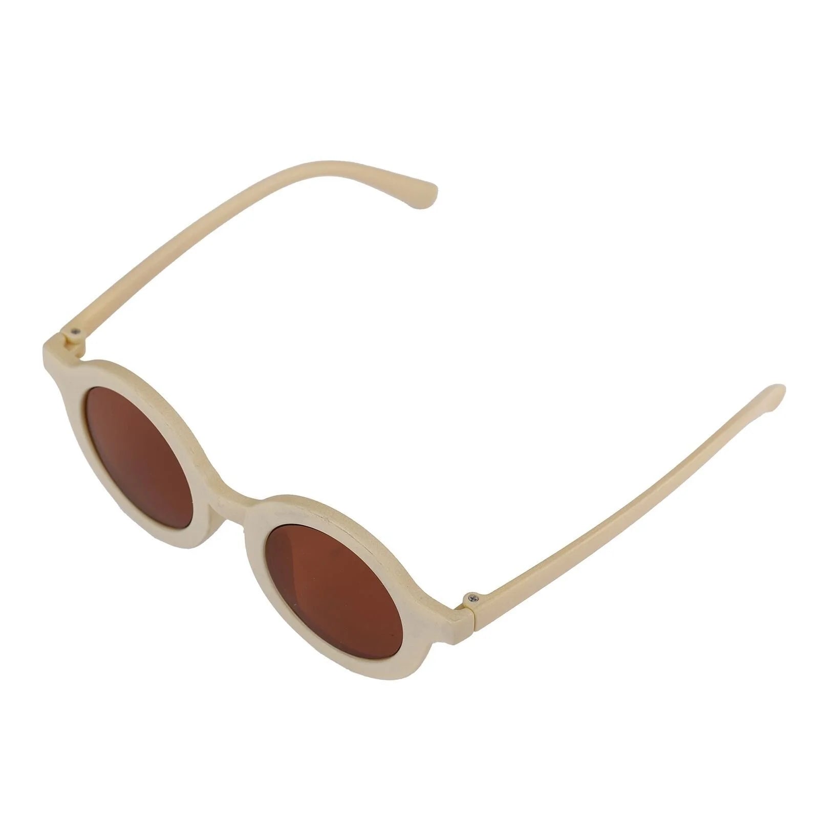 HelloBaby Round Frame Sunglasses - Beige - ebebek - Black Friday