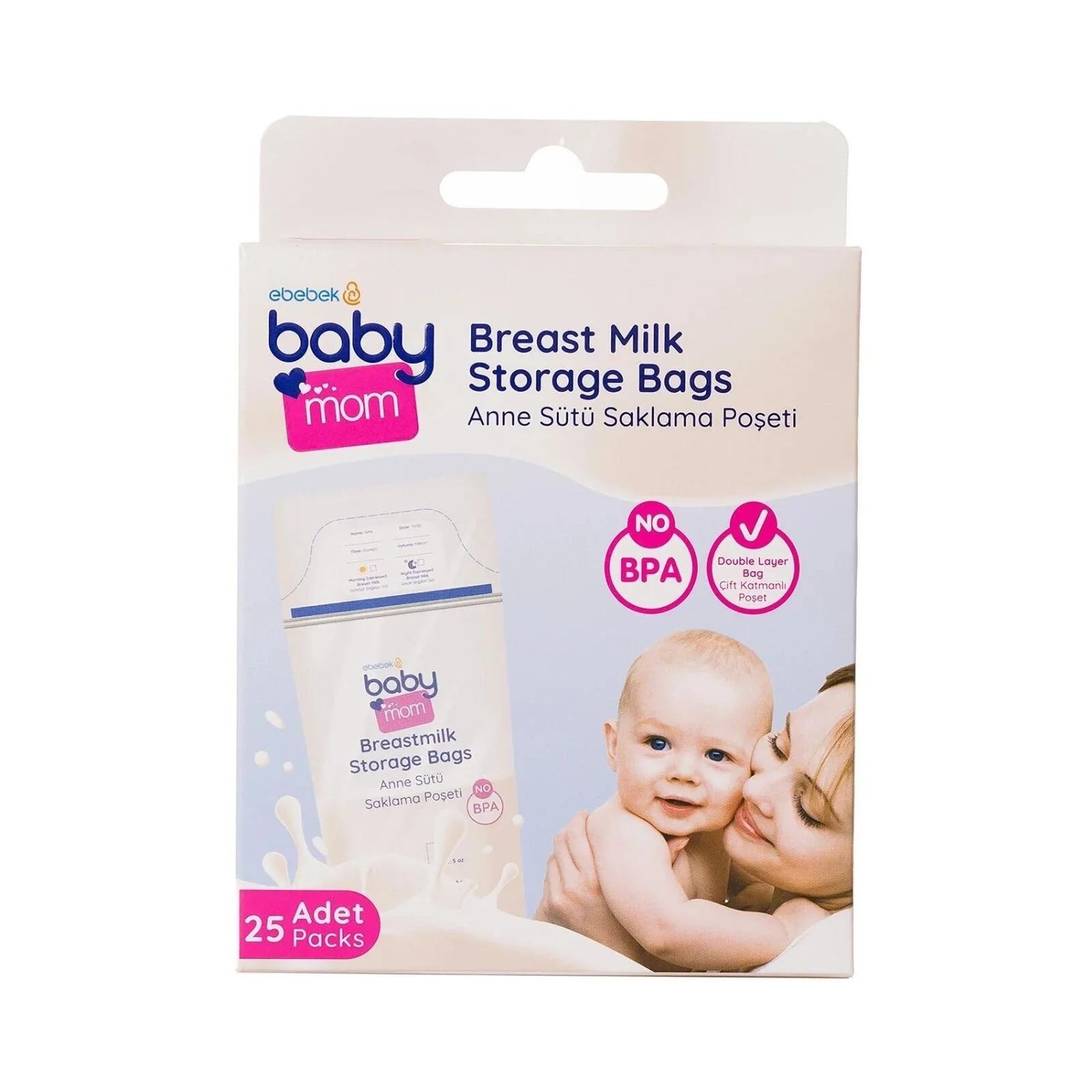 baby mom Breast Milk Storage Bag 25 pcs - ebebek - Black Friday