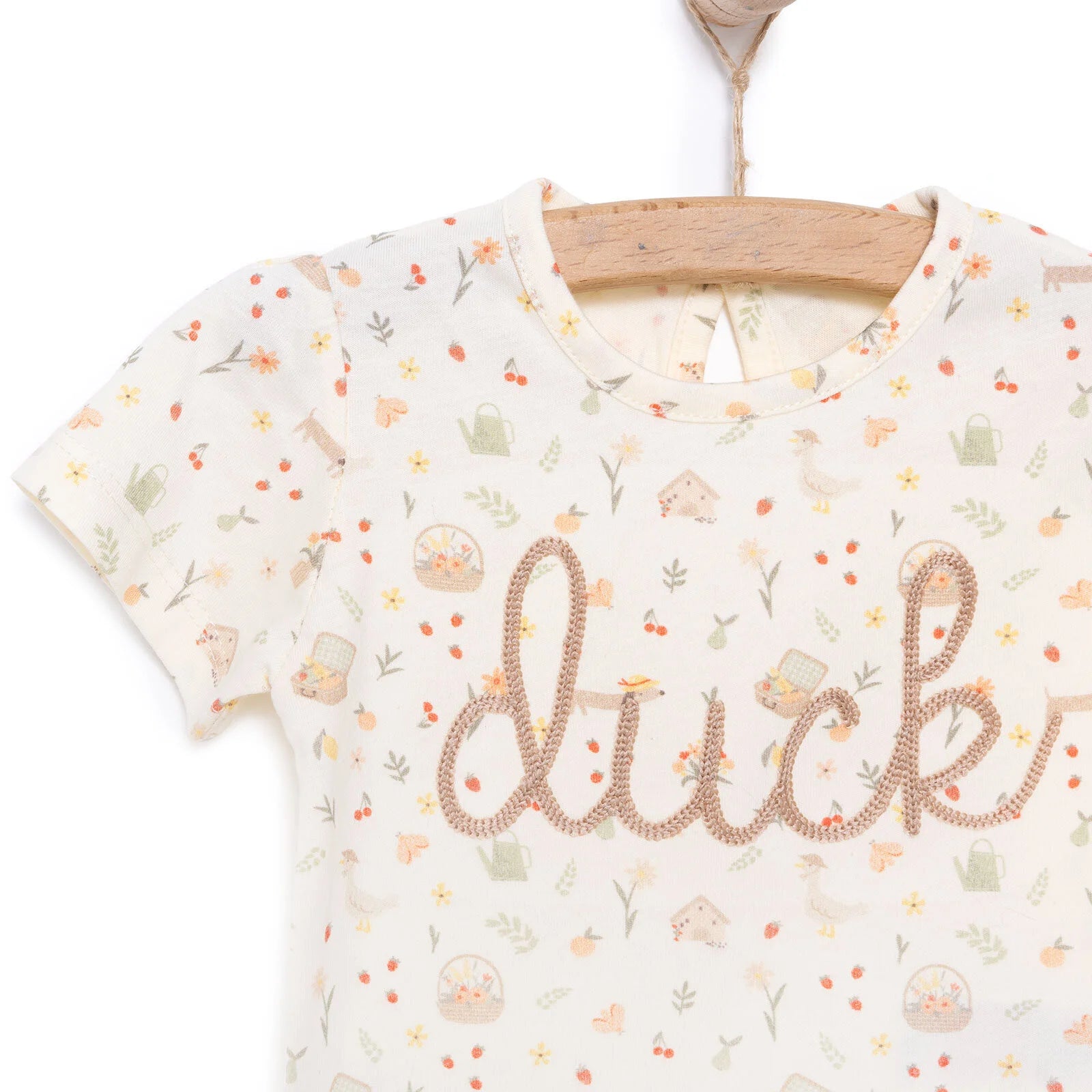 Bebetto Newborn Cute Duck Sweatshirt - Multicolour - ebebek - Black Friday