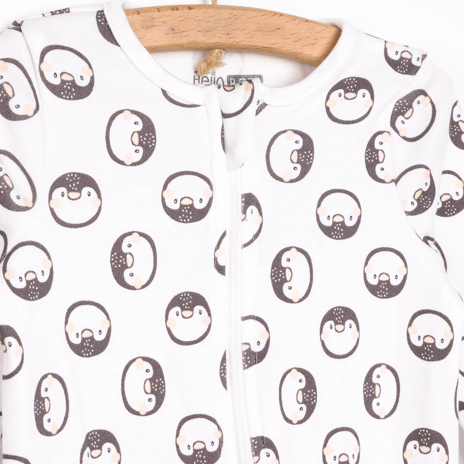 HelloBaby Footed Jumpsuit - Ecru - ebebek - Black Friday