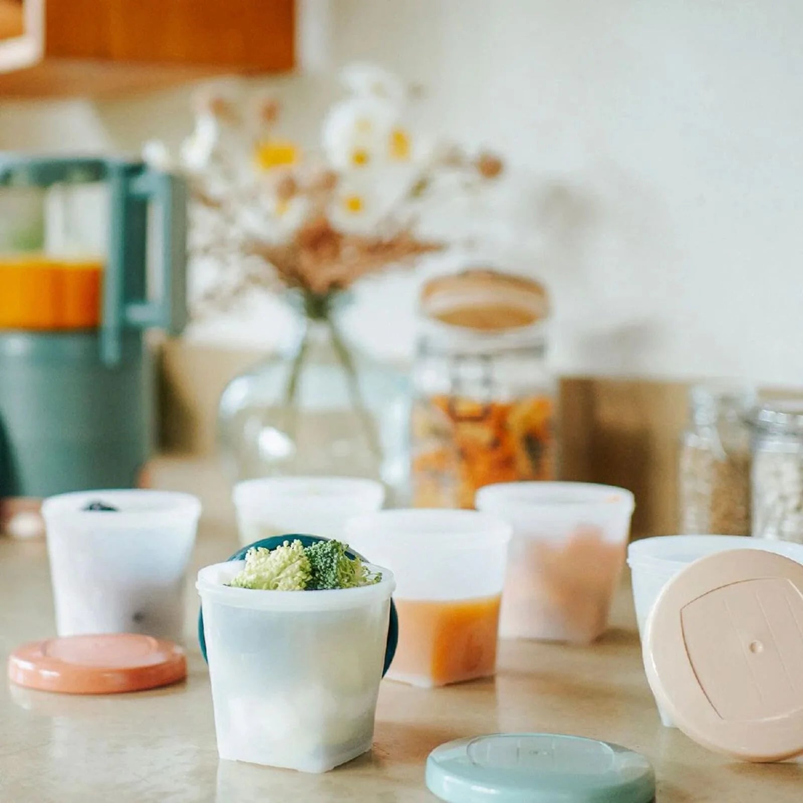 Babymoov Bio - Sourced Babybols Food Containers 250ml Pack of 6 - ebebek - Black Friday