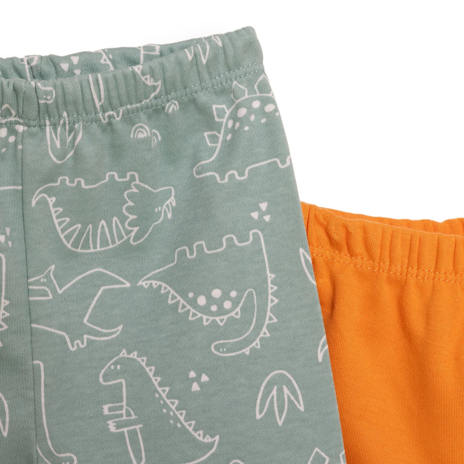 HelloBaby Boy 2 Piece Footed Bottom - Orange - ebebek - Black Friday