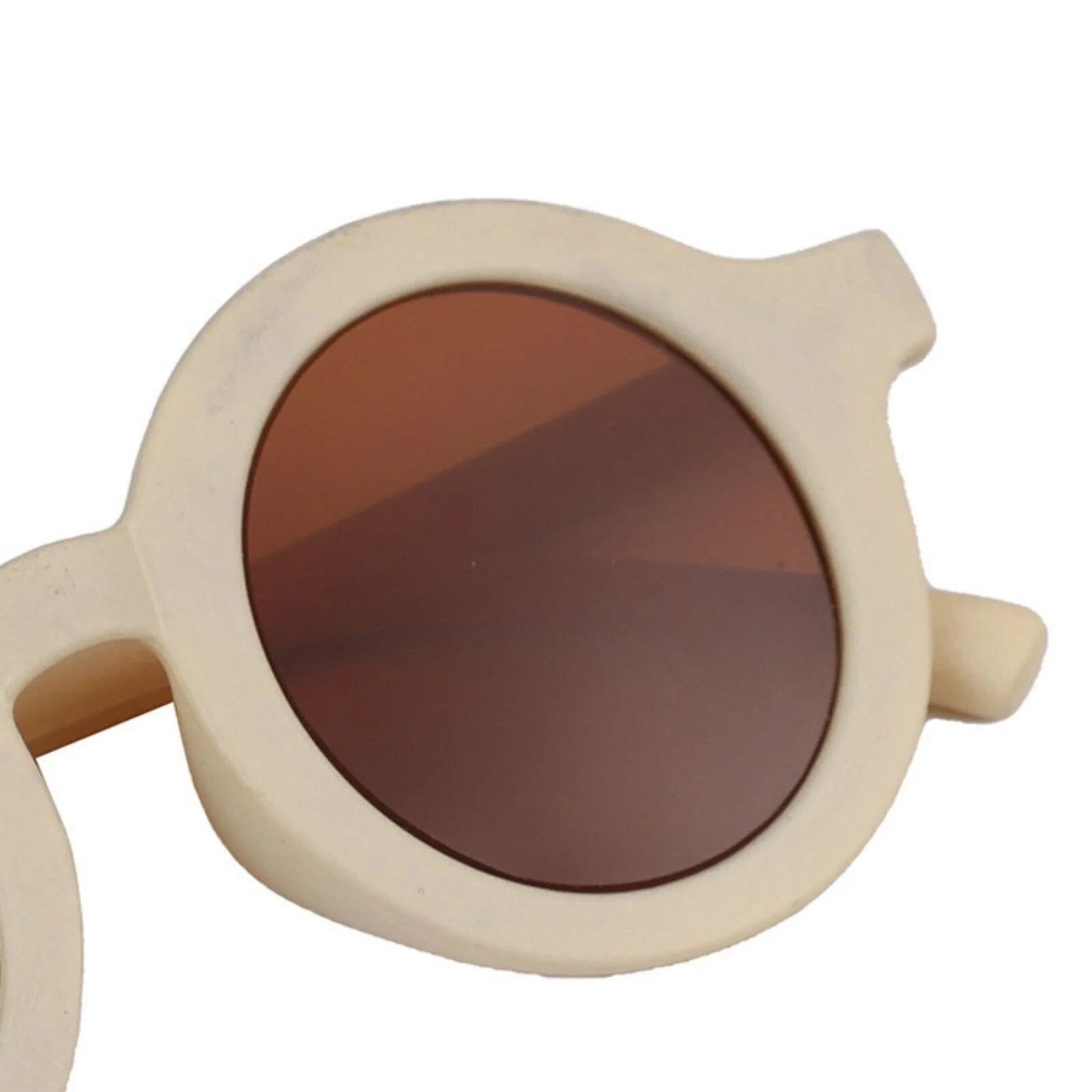 HelloBaby Round Frame Sunglasses - Beige - ebebek - Black Friday