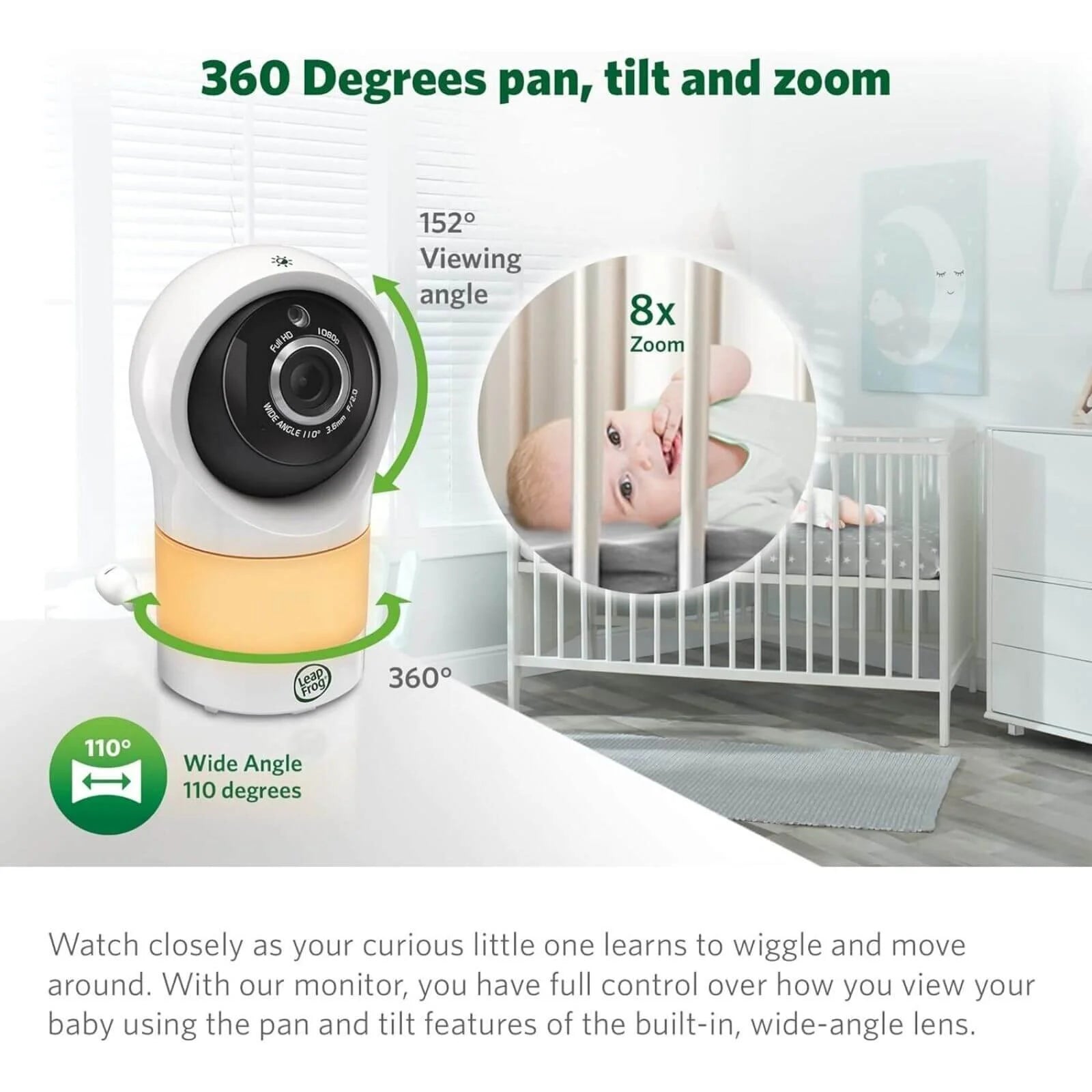LeapFrog WiFi Standalone Video Baby Monitor - ebebek - Black Friday