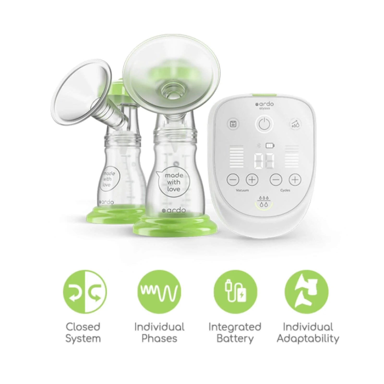 Ardo Alyssa Double Rechargeable Electric Breast Pump - ebebek - Black Friday