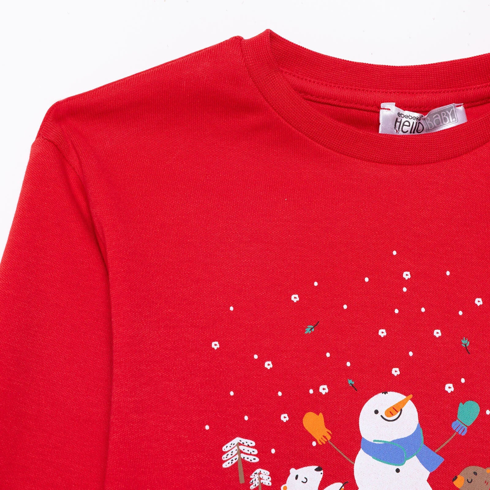 HelloBaby Christmas Baby Boy Jogging Set - Red - ebebek - Black Friday