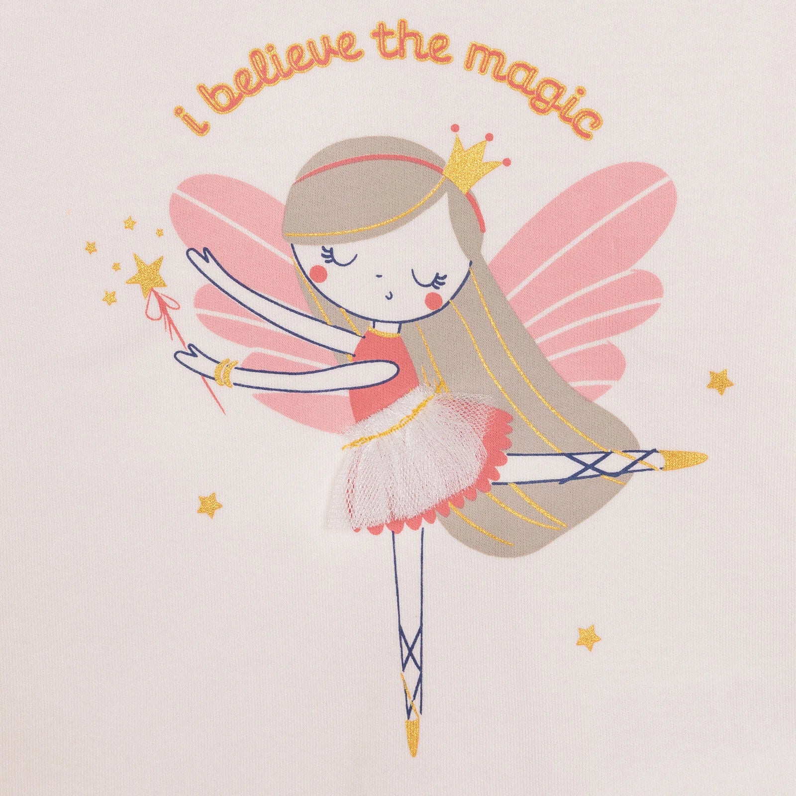 HelloBaby Baby Girl Long Sleeve Pyjamas Set - Ecru - ebebek - Black Friday