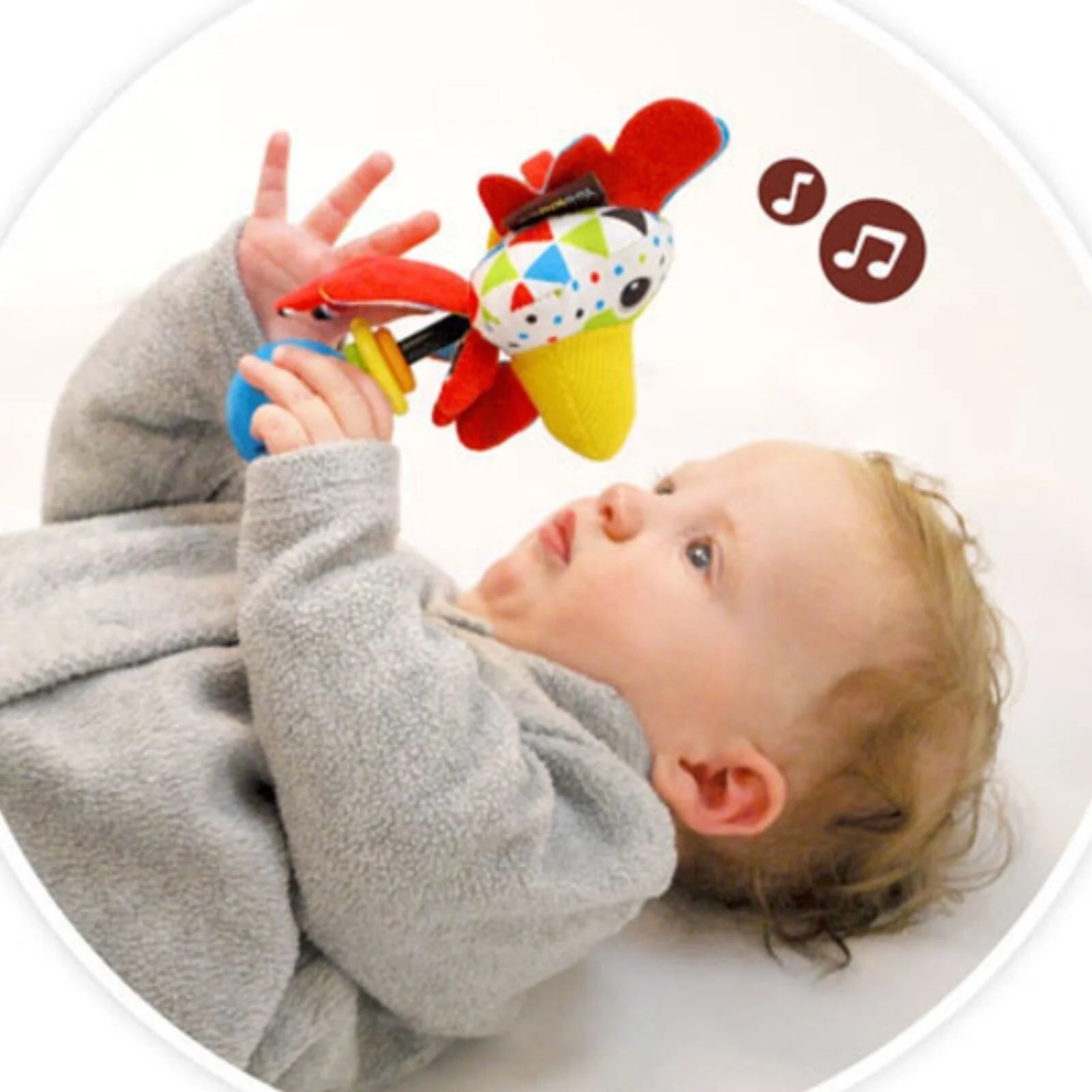 Yookidoo Rooster Shake Me Rattle - Rooster - ebebek - Black Friday