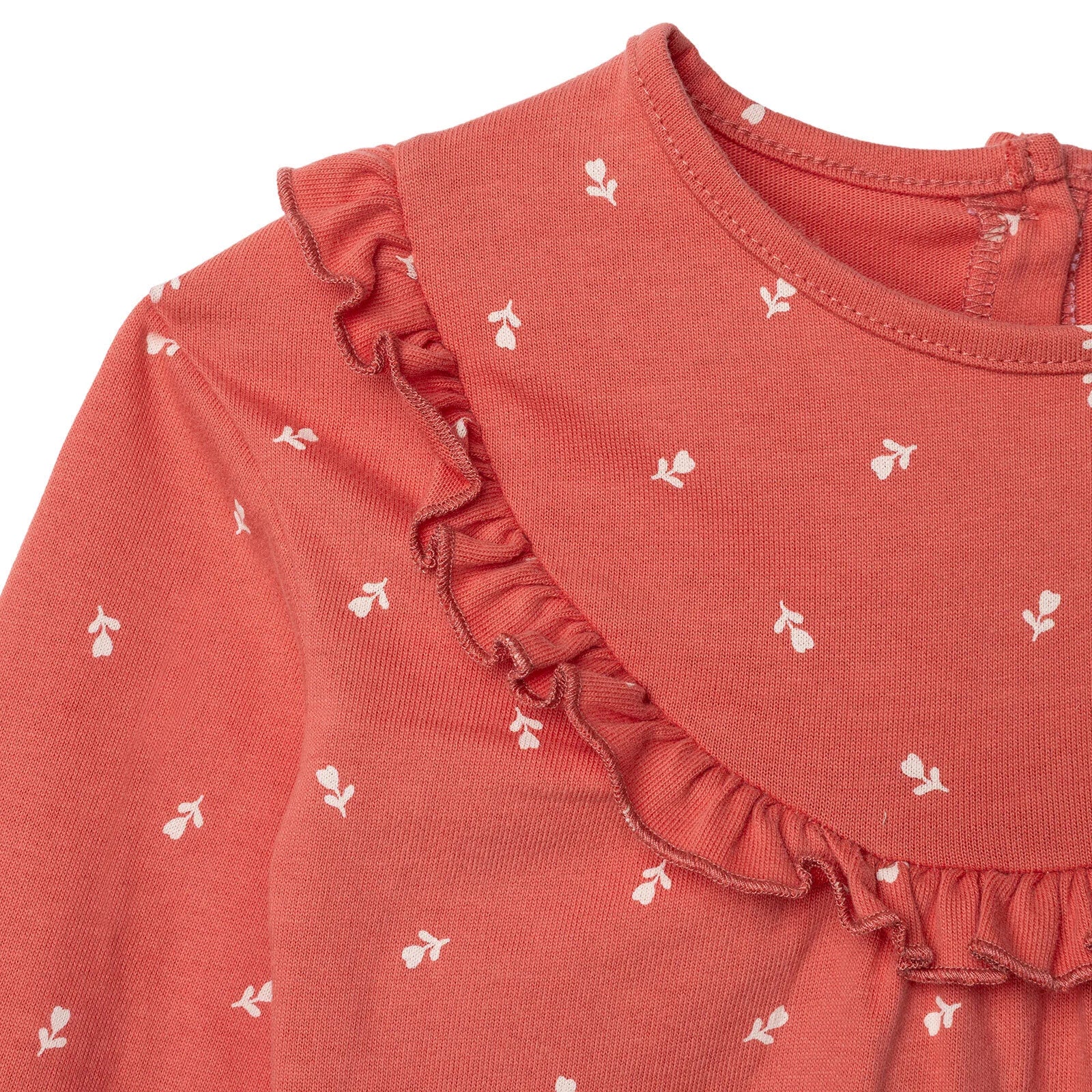 HelloBaby Wintrt Cherry Dress - Coral Printed - ebebek - Black Friday