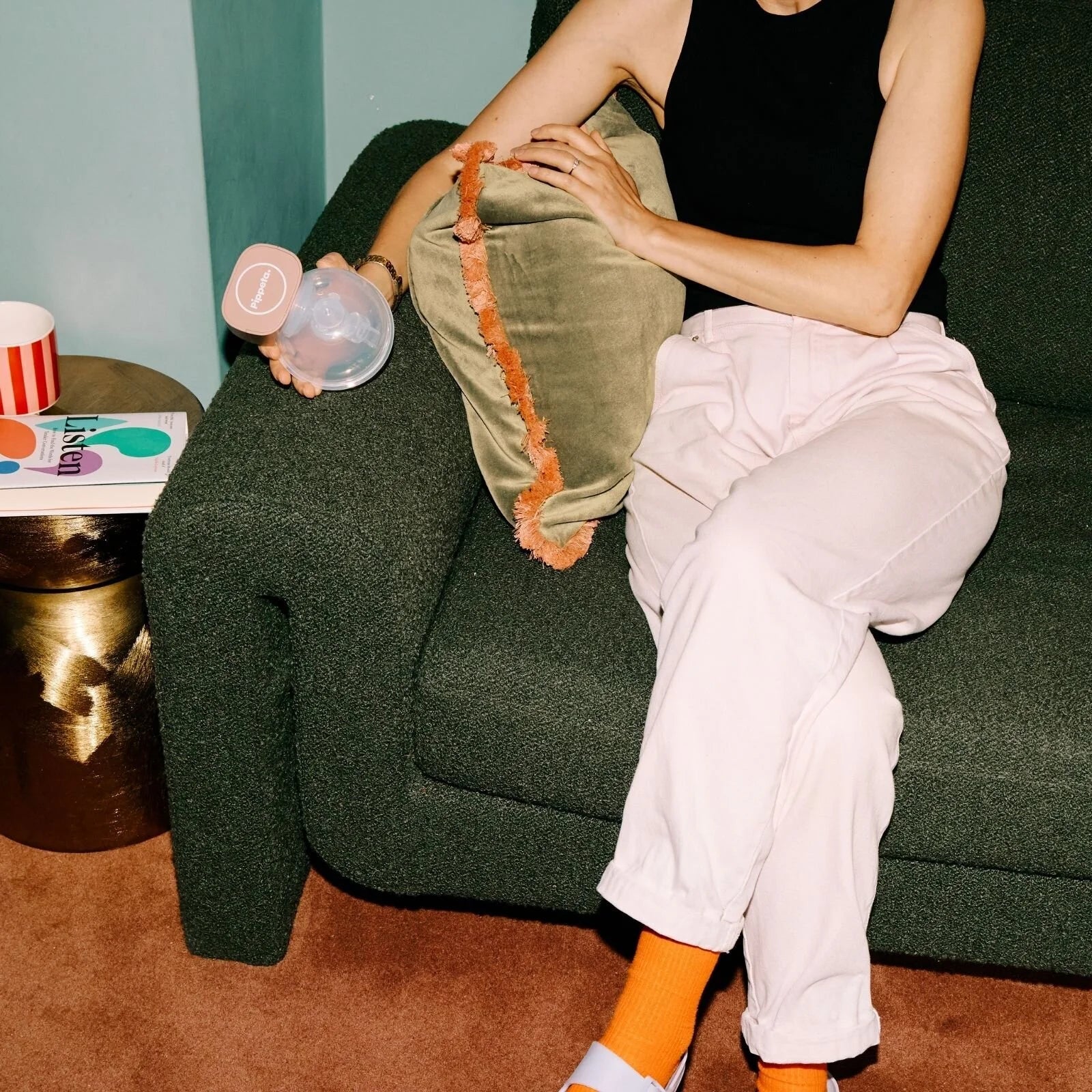 Pippeta Wearable Electric Breast Pump - Ash Rose - ebebek - Black Friday