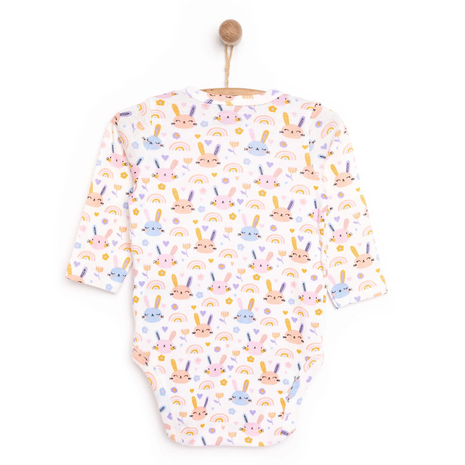 HelloBaby Baby Girl Long Sleeve Body - Beige - ebebek - Black Friday