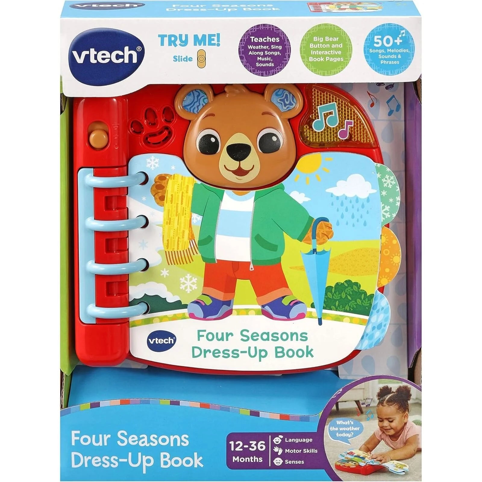 VTech Four Seasons Dress - Up Book - ebebek - Black Friday
